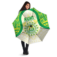Kuki Independence 2026 Umbrella Cook Islands 15 Finest White Version LT05 - Polynesian Pride