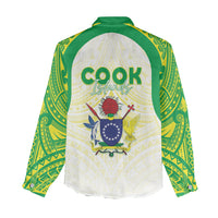 Kuki Independence 2026 Women Casual Shirt Cook Islands 15 Finest White Version LT05 - Polynesian Pride