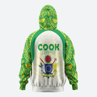 Kuki Independence 2026 Zip Hoodie Cook Islands 15 Finest White Version LT05 - Polynesian Pride