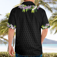 Hawaii Statehood Day Hawaiian Shirt Kakau Pattern With Maile Pikake Honohono Lei LT05 - Polynesian Pride