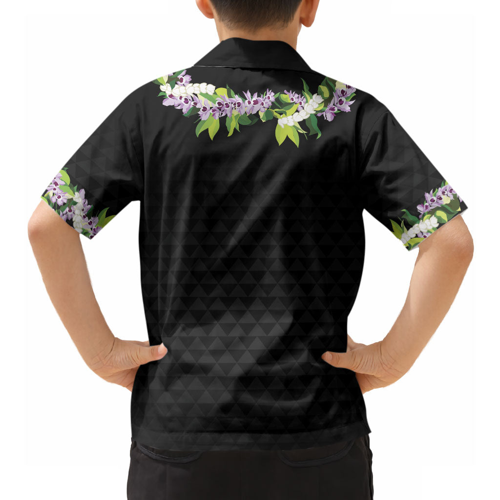 Hawaii Statehood Day Hawaiian Shirt Kakau Pattern With Maile Pikake Honohono Lei LT05 - Polynesian Pride