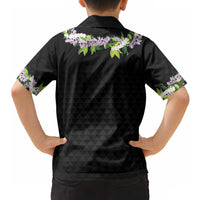 Hawaii Statehood Day Hawaiian Shirt Kakau Pattern With Maile Pikake Honohono Lei LT05 - Polynesian Pride