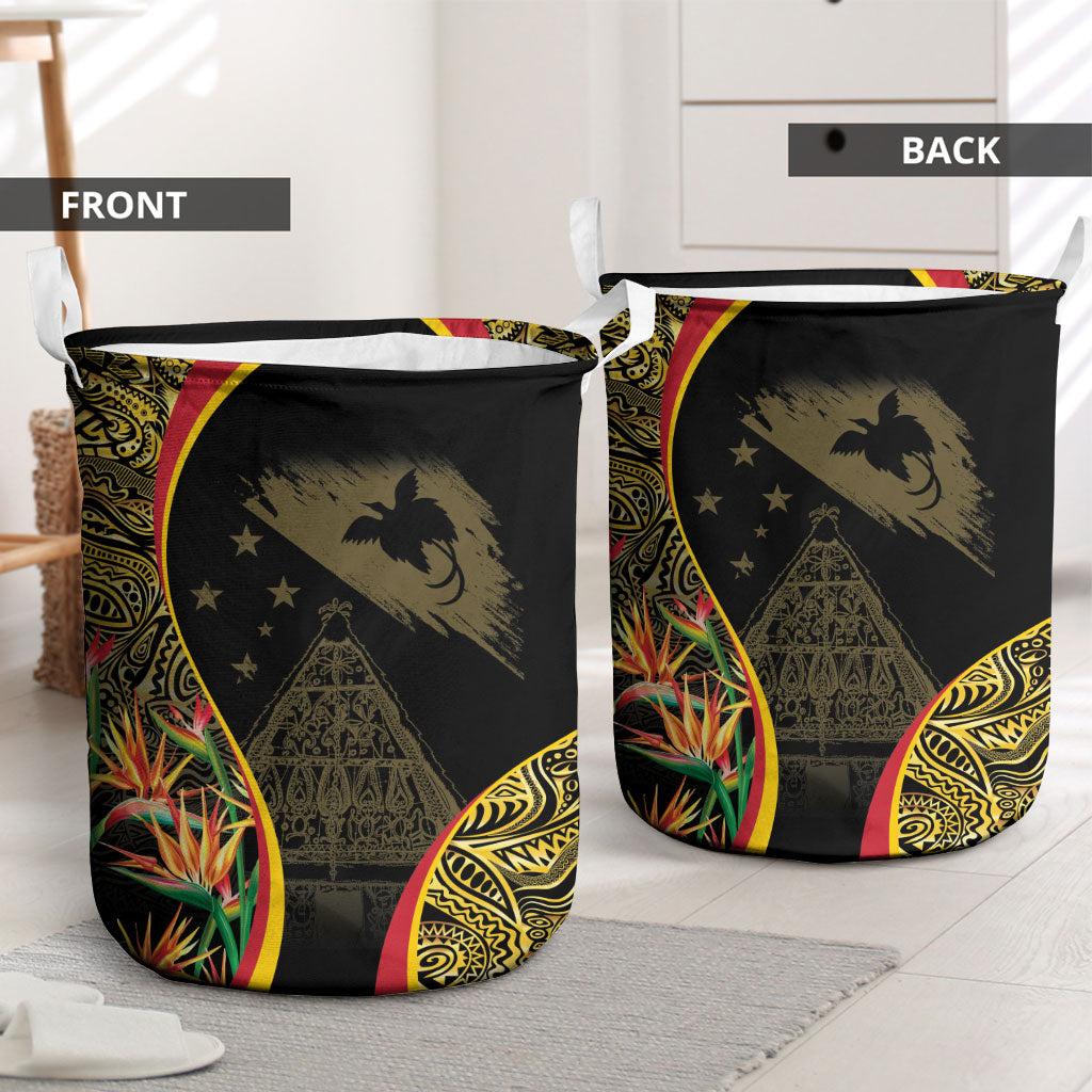 Papua New Guinea Hapi De Bilong Indipendens Laundry Basket Special Style LT05 - Polynesian Pride