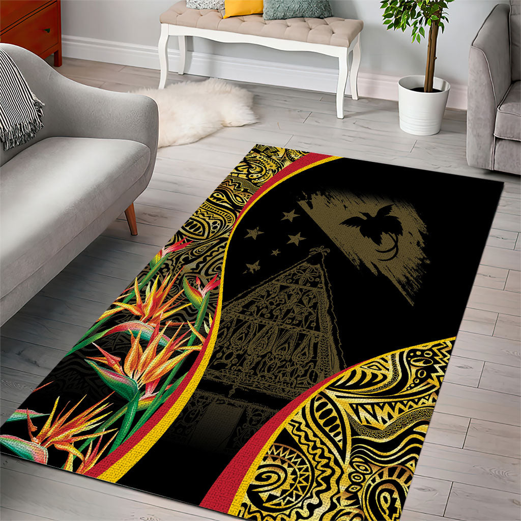 Papua New Guinea Hapi De Bilong Indipendens Area Rug Special Style LT05 - Polynesian Pride