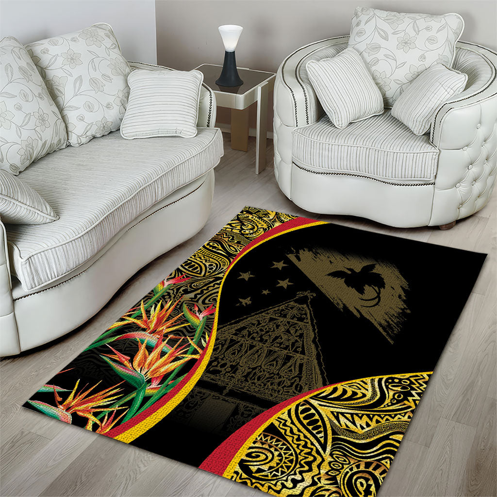 Papua New Guinea Hapi De Bilong Indipendens Area Rug Special Style LT05 - Polynesian Pride