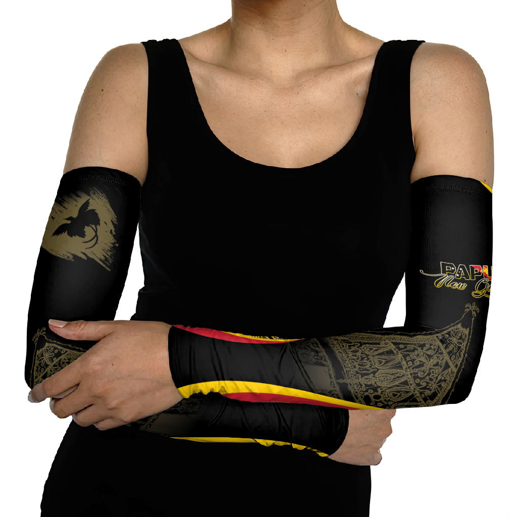 Papua New Guinea Hapi De Bilong Indipendens Arm Sleeves Special Style LT05 - Polynesian Pride