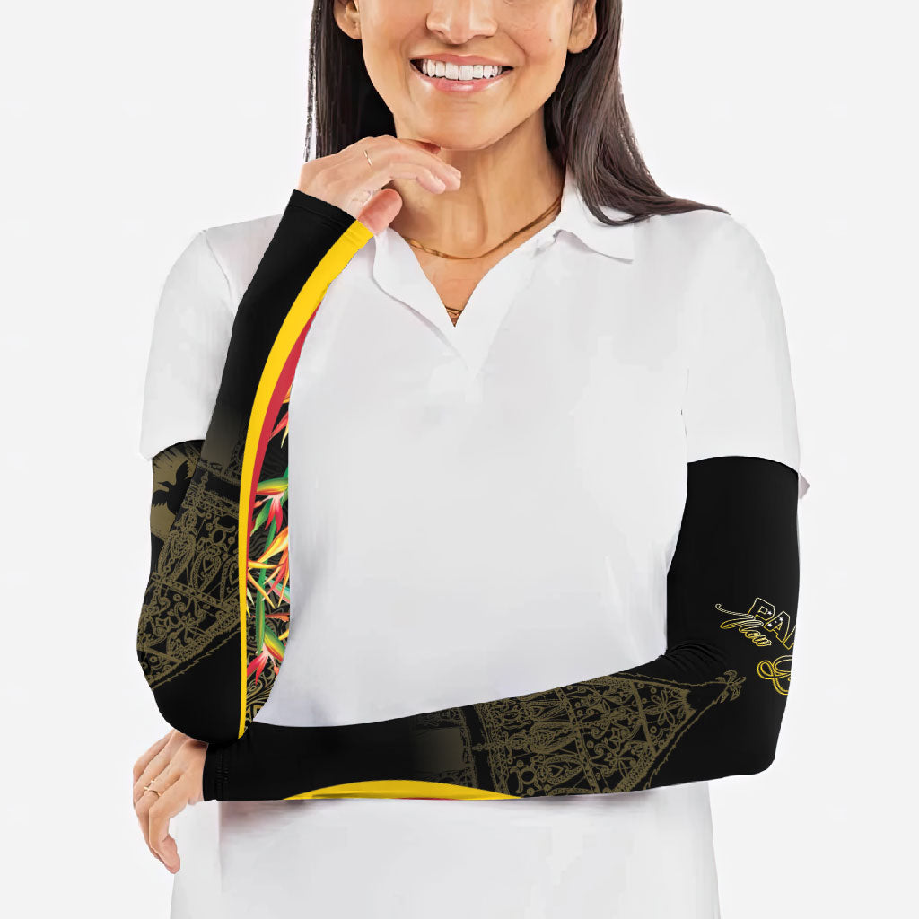 Papua New Guinea Hapi De Bilong Indipendens Arm Sleeves Special Style LT05 - Polynesian Pride