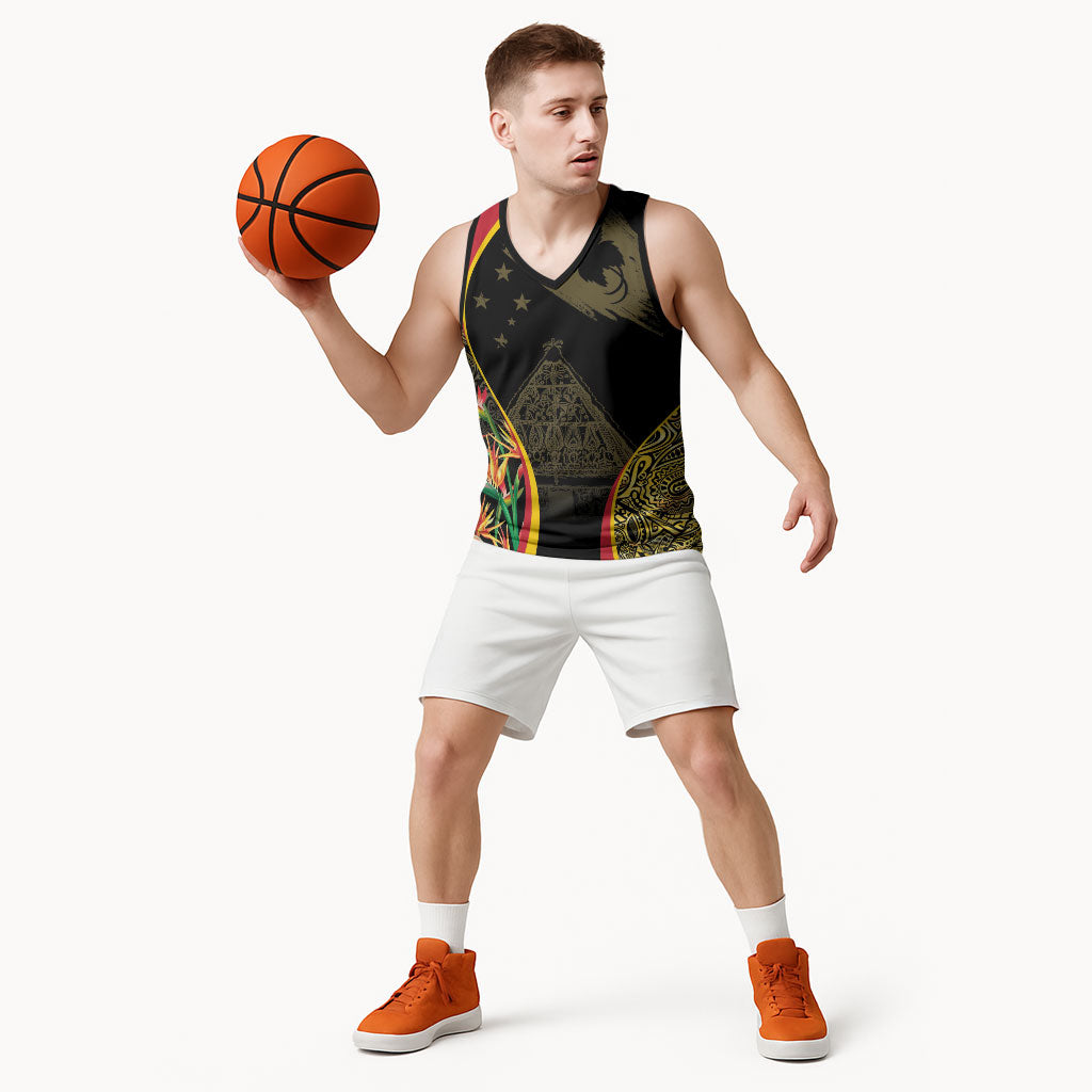 Papua New Guinea Hapi De Bilong Indipendens Basketball Jersey Special Style LT05 - Polynesian Pride