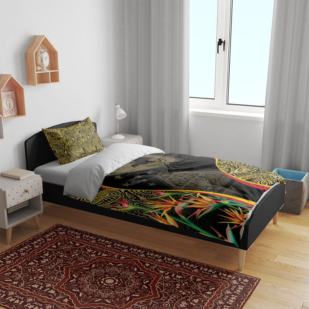 Papua New Guinea Hapi De Bilong Indipendens Bedding Set Special Style LT05 - Polynesian Pride