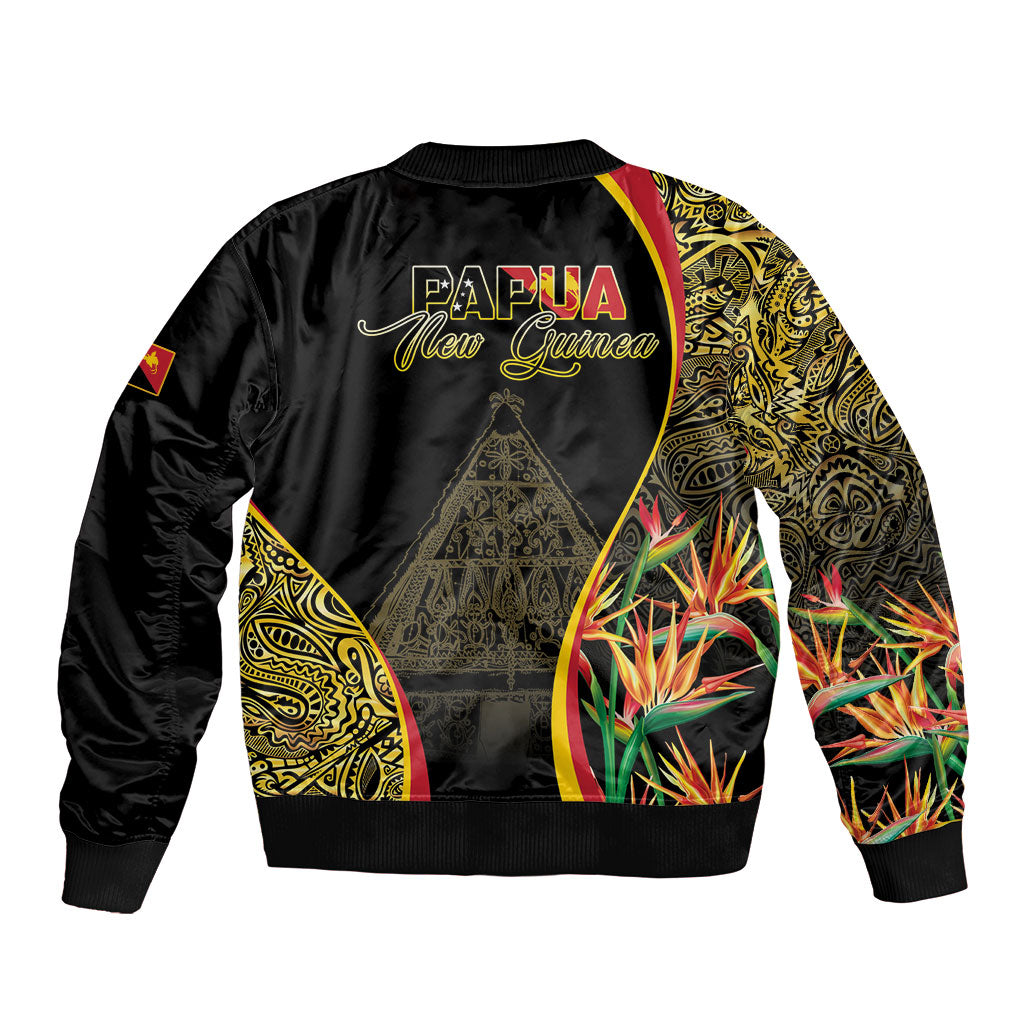 Papua New Guinea Hapi De Bilong Indipendens Bomber Jacket Special Style LT05 - Polynesian Pride