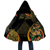 Papua New Guinea Hapi De Bilong Indipendens Cloak Special Style LT05 Unisex Black - Polynesian Pride