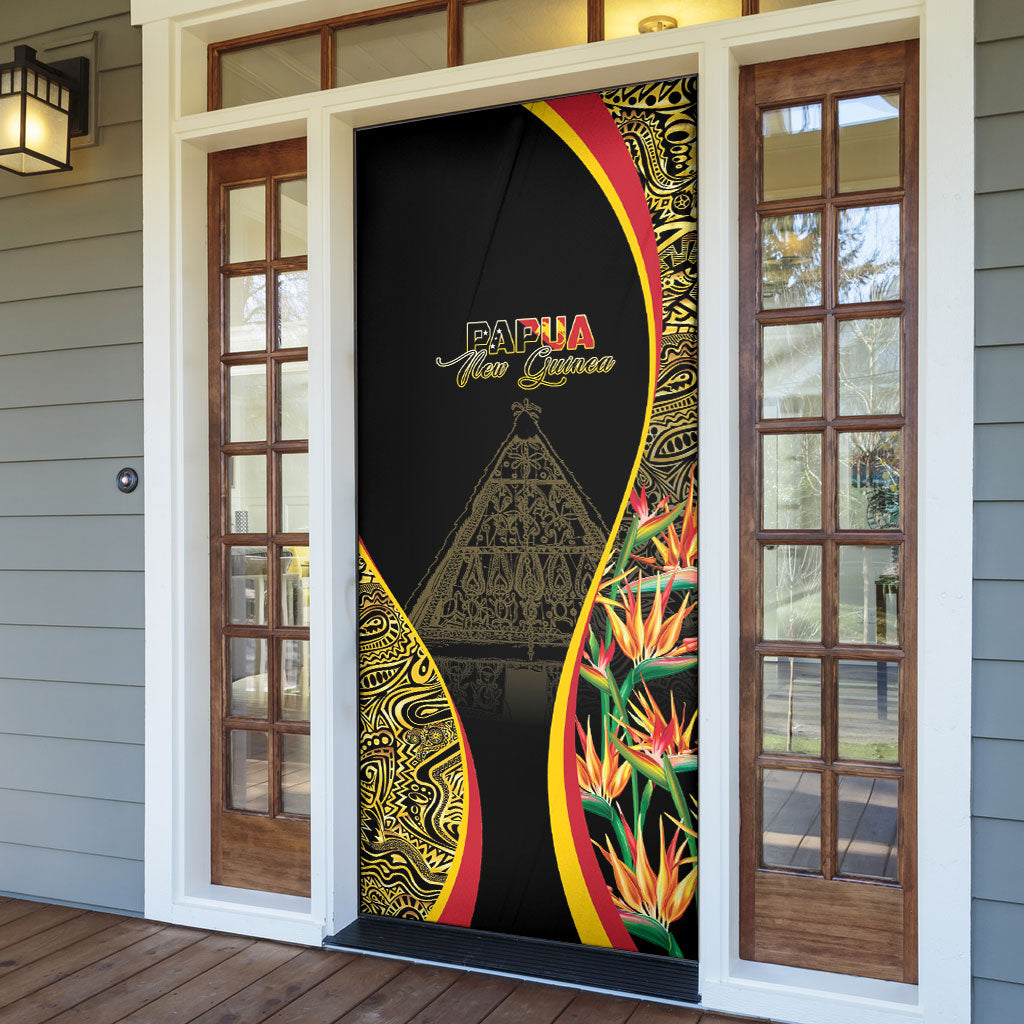 Papua New Guinea Hapi De Bilong Indipendens Door Cover Special Style LT05 - Polynesian Pride