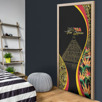 Papua New Guinea Hapi De Bilong Indipendens Door Cover Special Style LT05 - Polynesian Pride