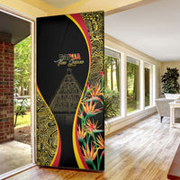 Papua New Guinea Hapi De Bilong Indipendens Door Cover Special Style LT05 - Polynesian Pride