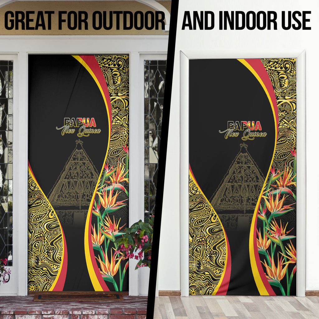 Papua New Guinea Hapi De Bilong Indipendens Door Cover Special Style LT05 - Polynesian Pride