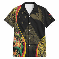 Papua New Guinea Hapi De Bilong Indipendens Hawaiian Shirt Special Style LT05 Black - Polynesian Pride