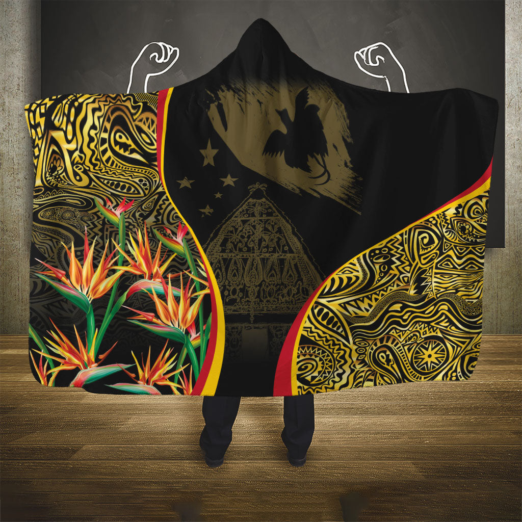 Papua New Guinea Hapi De Bilong Indipendens Hooded Blanket Special Style LT05 - Polynesian Pride