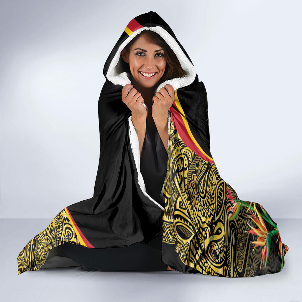 Papua New Guinea Hapi De Bilong Indipendens Hooded Blanket Special Style LT05 - Polynesian Pride