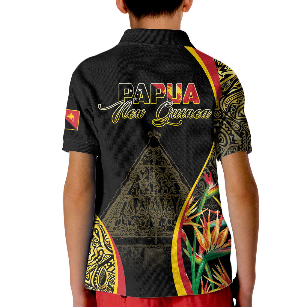 Papua New Guinea Hapi De Bilong Indipendens Kid Polo Shirt Special Style LT05 - Polynesian Pride