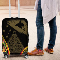 Papua New Guinea Hapi De Bilong Indipendens Luggage Cover Special Style LT05 Black - Polynesian Pride
