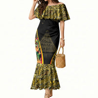 Papua New Guinea Hapi De Bilong Indipendens Mermaid Dress Special Style LT05 Women Black - Polynesian Pride