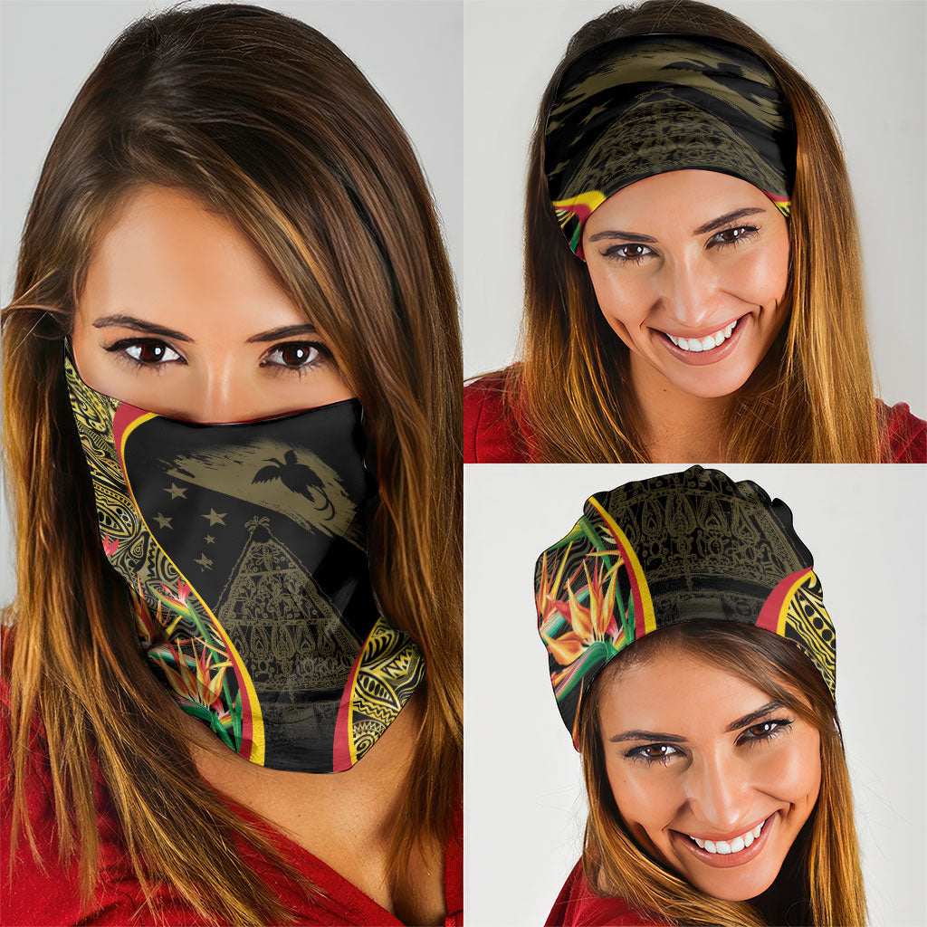 Papua New Guinea Hapi De Bilong Indipendens Neck Gaiter Special Style LT05 - Polynesian Pride