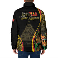 Papua New Guinea Hapi De Bilong Indipendens Padded Jacket Special Style LT05 - Polynesian Pride