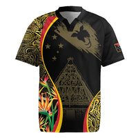 Papua New Guinea Hapi De Bilong Indipendens Rugby Jersey Special Style LT05 Black - Polynesian Pride