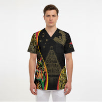Papua New Guinea Hapi De Bilong Indipendens Scrub Top Special Style LT05 - Polynesian Pride