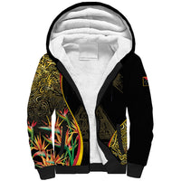 Papua New Guinea Hapi De Bilong Indipendens Sherpa Hoodie Special Style LT05 Unisex Black - Polynesian Pride