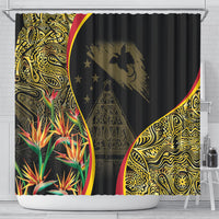 Papua New Guinea Hapi De Bilong Indipendens Shower Curtain Special Style LT05 - Polynesian Pride