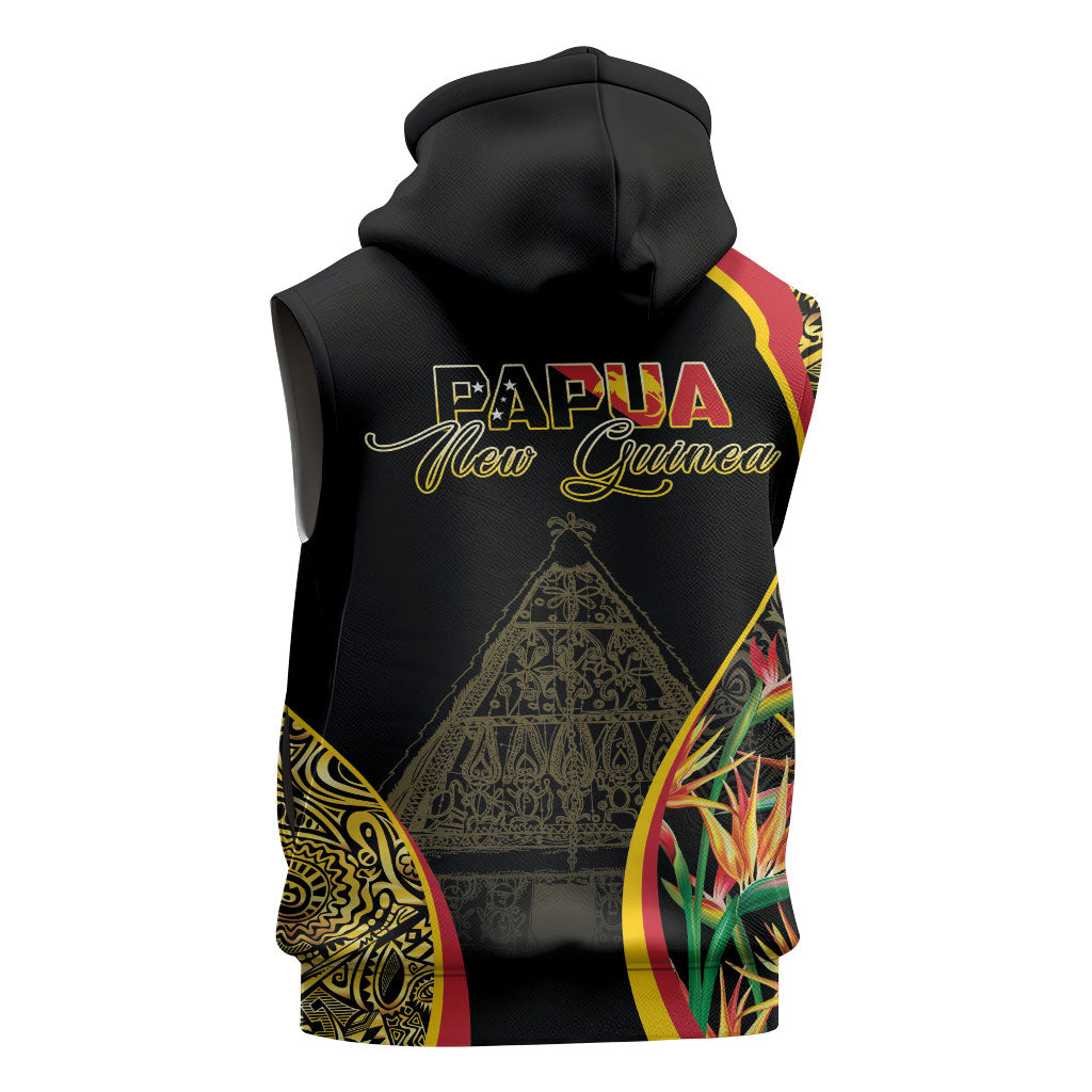 Papua New Guinea Hapi De Bilong Indipendens Sleeveless Hoodie Special Style LT05 - Polynesian Pride