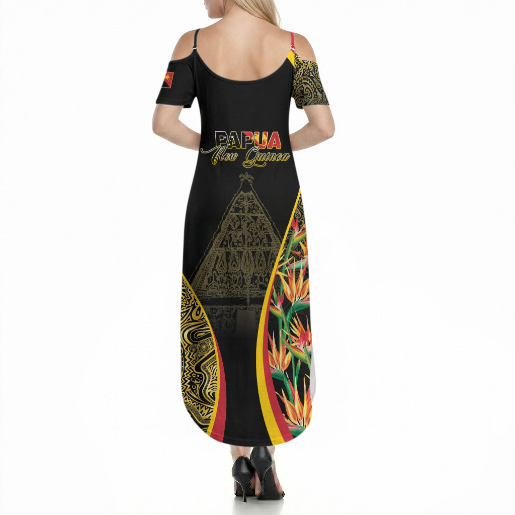 Papua New Guinea Hapi De Bilong Indipendens Summer Maxi Dress Special Style LT05 - Polynesian Pride