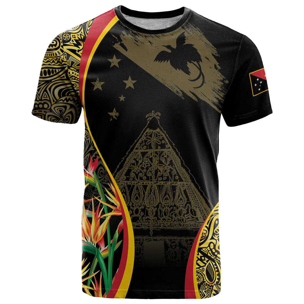 Papua New Guinea Hapi De Bilong Indipendens T Shirt Special Style LT05 Black - Polynesian Pride