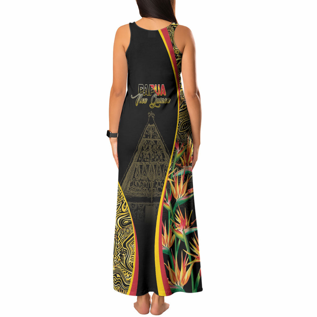 Papua New Guinea Hapi De Bilong Indipendens Tank Maxi Dress Special Style LT05 - Polynesian Pride