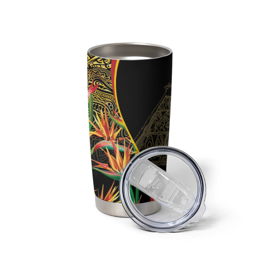 Papua New Guinea Hapi De Bilong Indipendens Tumbler Cup Special Style LT05 - Polynesian Pride