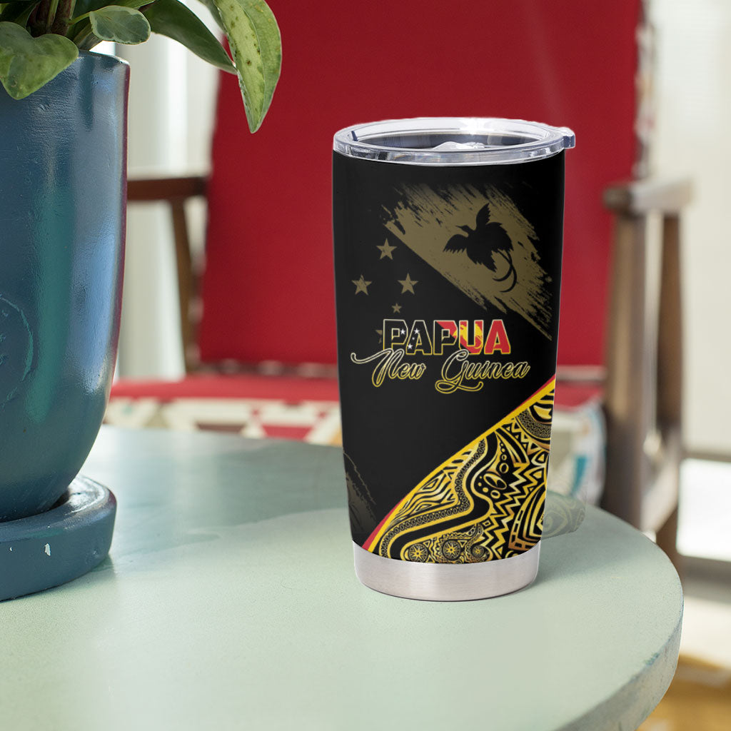 Papua New Guinea Hapi De Bilong Indipendens Tumbler Cup Special Style LT05 - Polynesian Pride