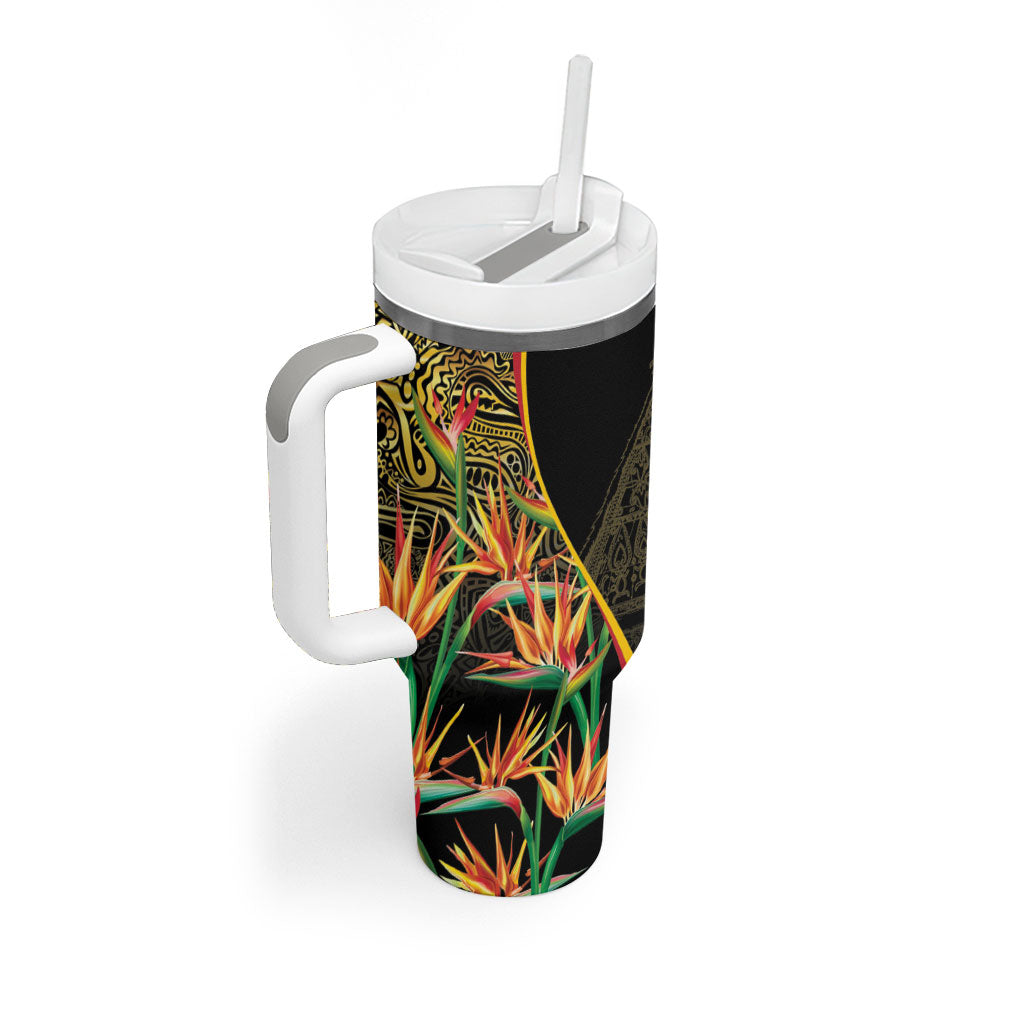 Papua New Guinea Hapi De Bilong Indipendens Tumbler With Handle Special Style LT05 - Polynesian Pride