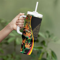 Papua New Guinea Hapi De Bilong Indipendens Tumbler With Handle Special Style LT05 - Polynesian Pride