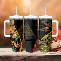 Papua New Guinea Hapi De Bilong Indipendens Tumbler With Handle Special Style LT05 - Polynesian Pride