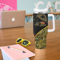 Papua New Guinea Hapi De Bilong Indipendens Tumbler With Handle Special Style LT05 - Polynesian Pride