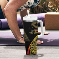 Papua New Guinea Hapi De Bilong Indipendens Tumbler With Handle Special Style LT05 - Polynesian Pride