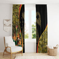 Papua New Guinea Hapi De Bilong Indipendens Window Curtain Special Style LT05 - Polynesian Pride