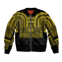 Philippines Filipinos Bomber Jacket Igorot Tribal Pattern Black LT05 Unisex Black - Polynesian Pride