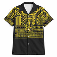 Philippines Filipinos Hawaiian Shirt Igorot Tribal Pattern Black LT05 Black - Polynesian Pride