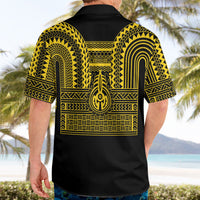 Philippines Filipinos Hawaiian Shirt Igorot Tribal Pattern Black LT05 - Polynesian Pride