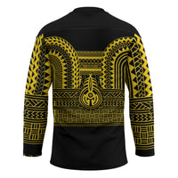 Philippines Filipinos Hockey Jersey Igorot Tribal Pattern Black LT05 - Polynesian Pride