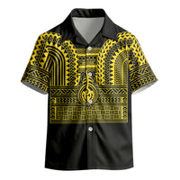 Philippines Filipinos Kid Hawaiian Shirt Igorot Tribal Pattern Black LT05 - Polynesian Pride
