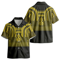 Philippines Filipinos Kid Hawaiian Shirt Igorot Tribal Pattern Black LT05 - Polynesian Pride