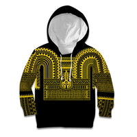 Philippines Filipinos Kid Hoodie Igorot Tribal Pattern Black LT05 Hoodie Black - Polynesian Pride